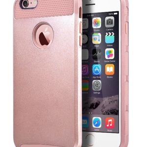 iPhone 6S/6 PLUS Rose Gold Shockproof Cover